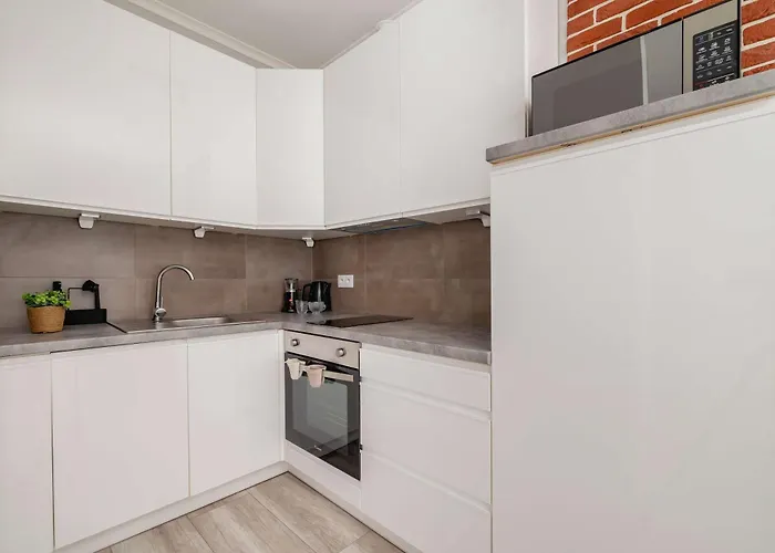 Cozy With Parking And Terrace In By Renters Apartman